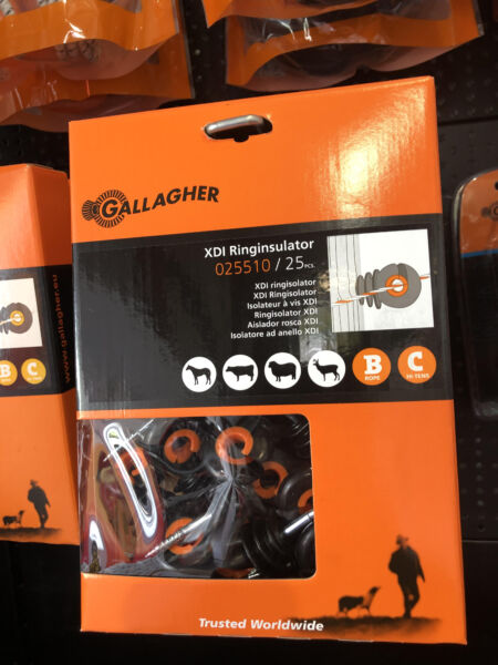 Gallagher XDI Ringinsulator Pack of 25 – Swaine Agri